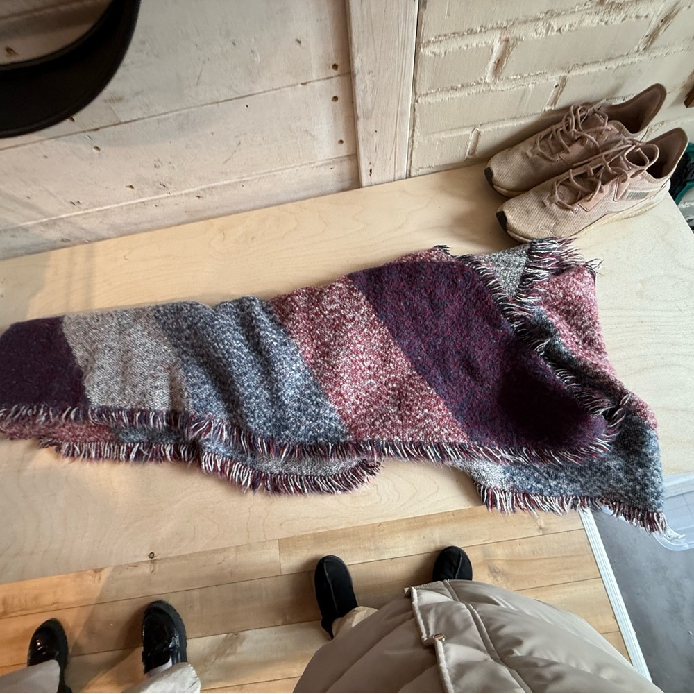 Cozy Multicolor Knit Scarf